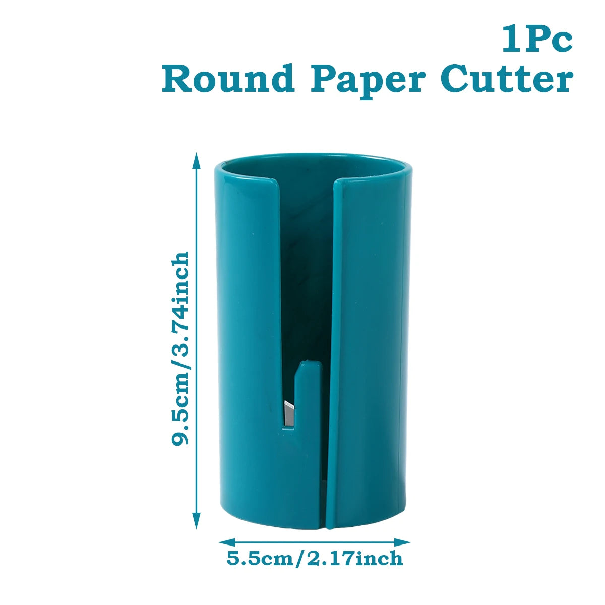 1Pc Portable Mini Wrapping Paper Cutter Packaging Paper Cutting Knife Cutting Wrapping Paper Cutter Tool Tube Gift Wrap Tools